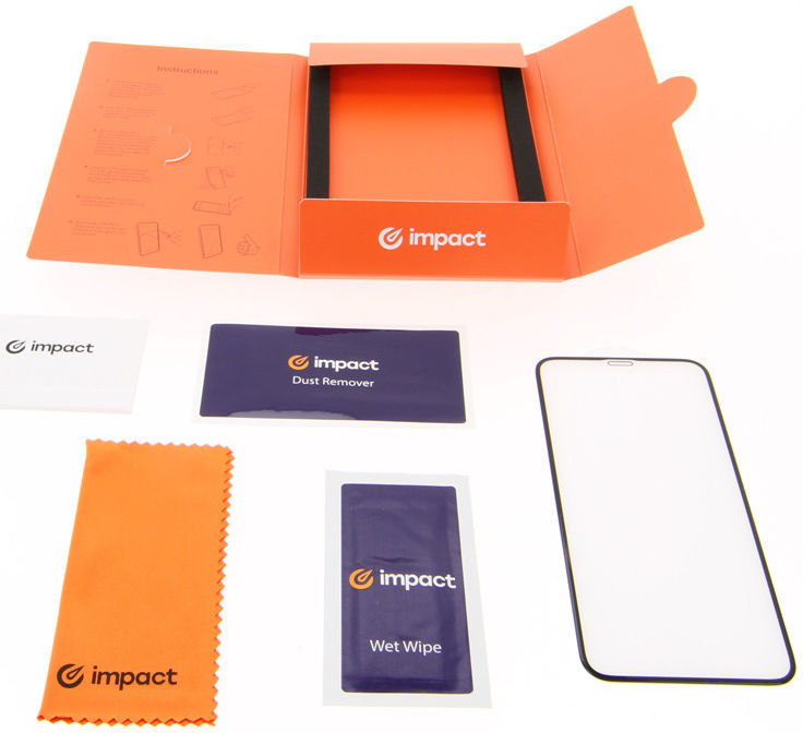 Impact Apple iPhone 12 Mini Screenprotector Glass met Montageframe afbeelding 6