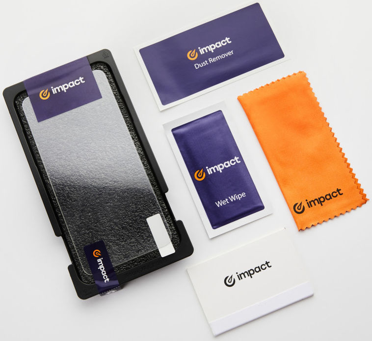 Impact Apple iPhone 12 Mini Screenprotector Glass met Montageframe afbeelding 7
