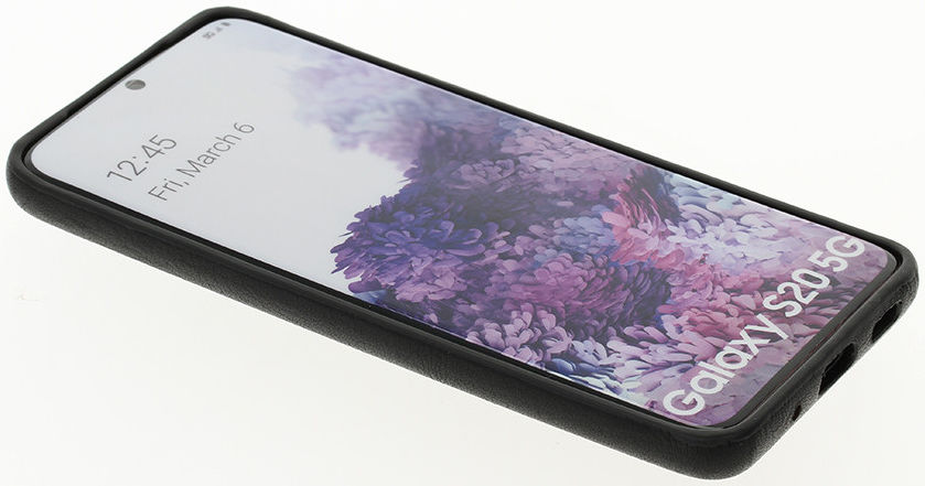 Minim Samsung Galaxy S20 Hoesje Back Cover Hoesje Zwart afbeelding 4