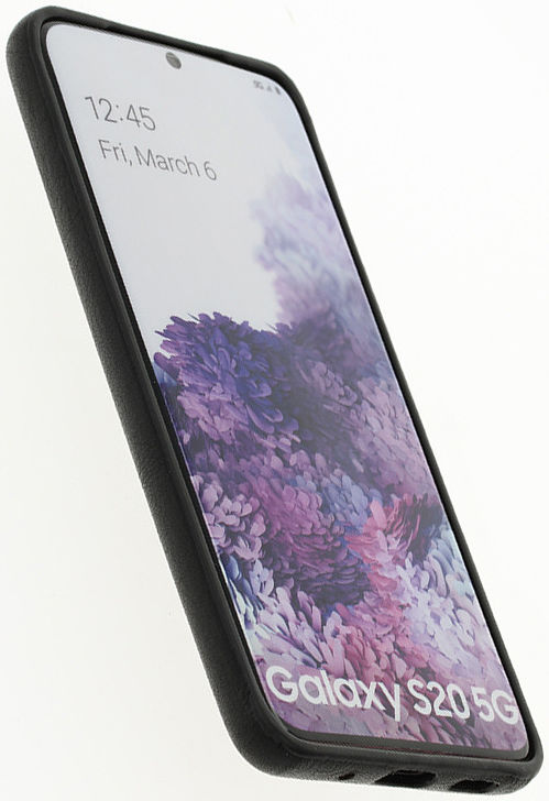 Minim Samsung Galaxy S20 Hoesje Back Cover Hoesje Zwart afbeelding 3