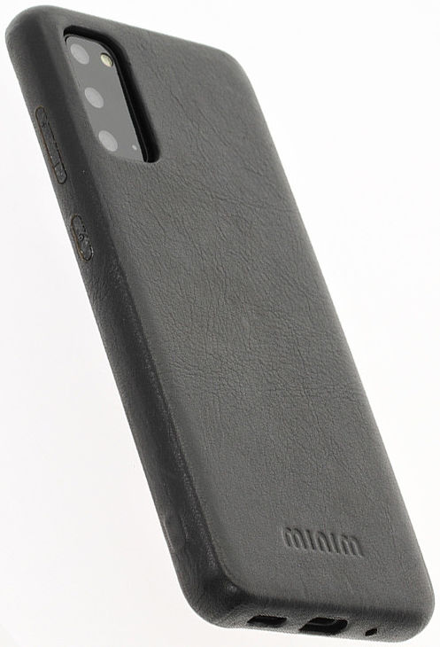 Minim Samsung Galaxy S20 Hoesje Back Cover Hoesje Zwart afbeelding 1