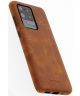 Minim Samsung Galaxy S20 Ultra Hoesje Back Cover Hoesje Cognac