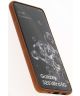 Minim Samsung Galaxy S20 Ultra Hoesje Back Cover Hoesje Cognac