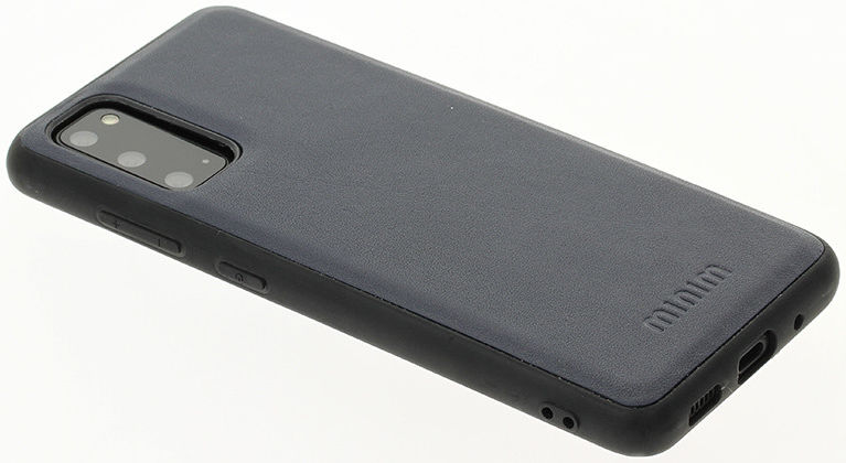 Minim 2-in-1 Samsung Galaxy S20 Hoesje Book Case en Back Cover Blauw afbeelding 10