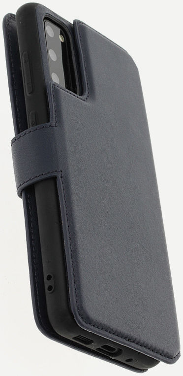 Minim 2-in-1 Samsung Galaxy S20 Hoesje Book Case en Back Cover Blauw afbeelding 13