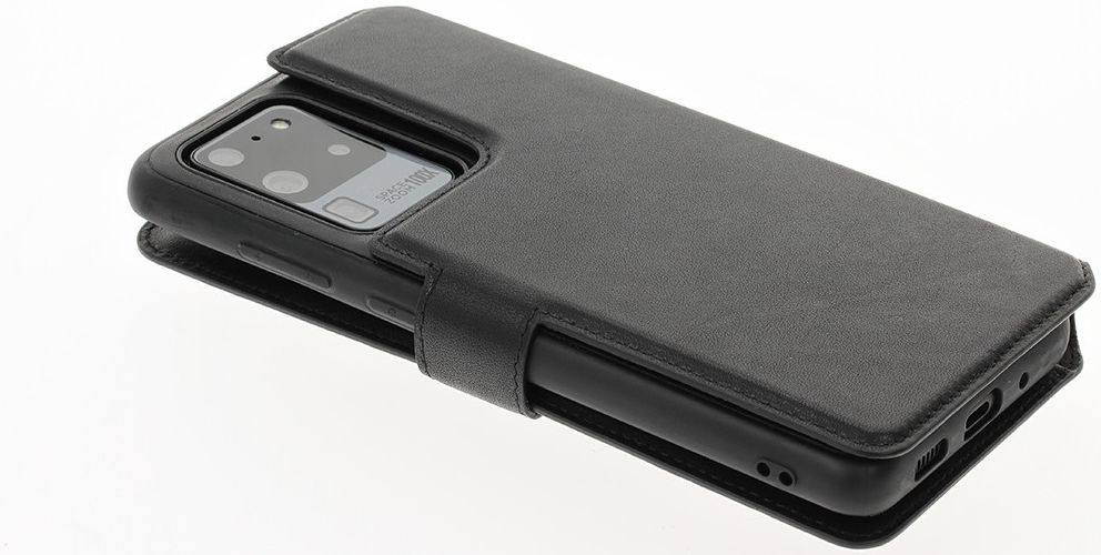 Minim 2-in-1 Samsung S20 Ultra Hoesje Book Case en Back Cover Zwart afbeelding 9