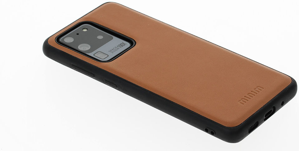 Minim 2-in-1 Samsung S20 Ultra Hoesje Book Case en Back Cover Bruin afbeelding 10