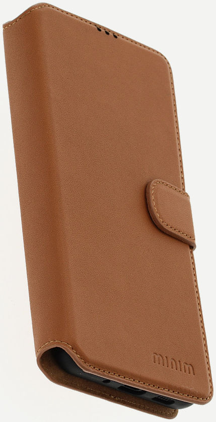 Minim 2-in-1 Samsung S20 Ultra Hoesje Book Case en Back Cover Bruin afbeelding 12