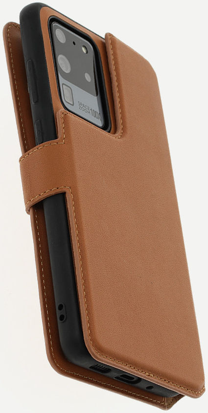 Minim 2-in-1 Samsung S20 Ultra Hoesje Book Case en Back Cover Bruin afbeelding 13