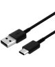 Originele Samsung USB-A naar USB-C Kabel 0.8 Meter Zwart