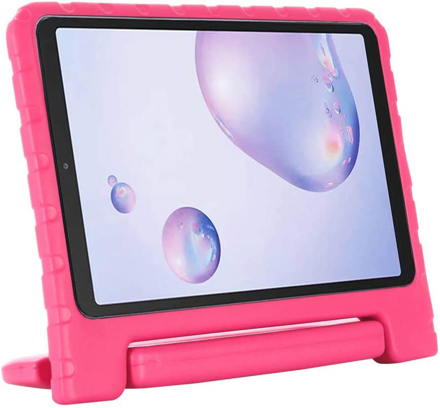 Samsung Galaxy Tab A7 (2020 / 2022) Kinder Tablethoes Handvat Roze afbeelding 2