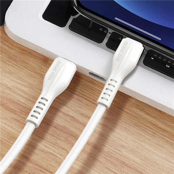 Dux Ducis 20W USB-C naar Apple Lightning Oplaad Kabel 1 Meter Wit afbeelding 5