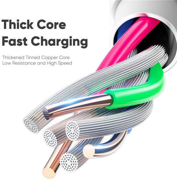 Dux Ducis 60W USB-C naar USB-C Fast Charge Oplaad Kabel 1 Meter Wit afbeelding 10