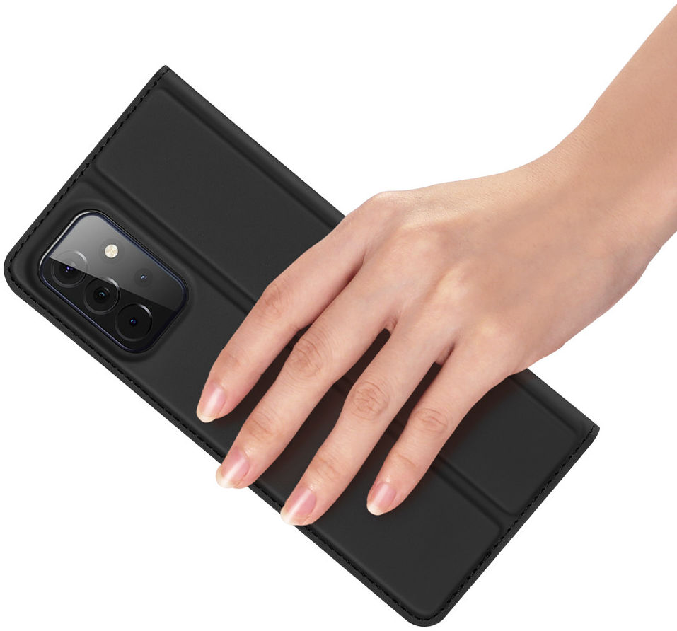 Dux Ducis Skin Pro Series Samsung Galaxy A72 Hoesje Book Case Zwart afbeelding 4