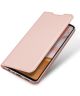 Dux Ducis Skin Pro Series Samsung Galaxy A72 Hoesje Book Case Roze