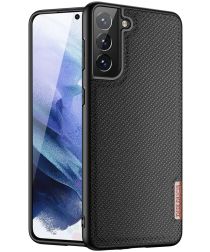 Dux Ducis Fino Series Samsung Galaxy S21 Hoesje Back Cover Zwart