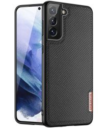 Dux Ducis Fino Series Samsung Galaxy S21 Plus Hoesje Back Cover Zwart