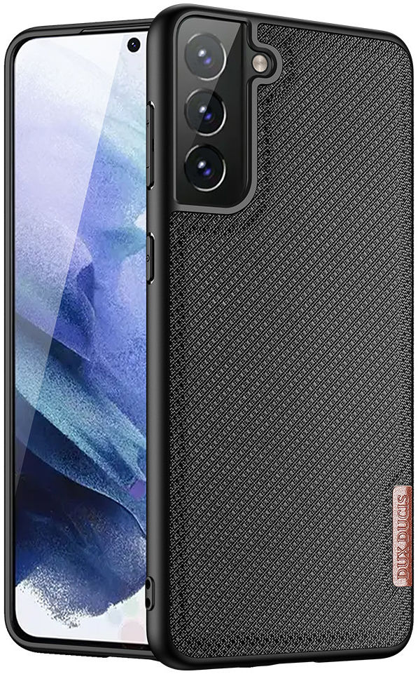 Dux Ducis Fino Series Samsung Galaxy S21 Plus Hoesje Back Cover Zwart afbeelding 1