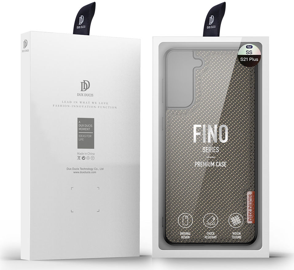 Dux Ducis Fino Series Samsung Galaxy S21 Plus Hoesje Back Cover Groen afbeelding 10