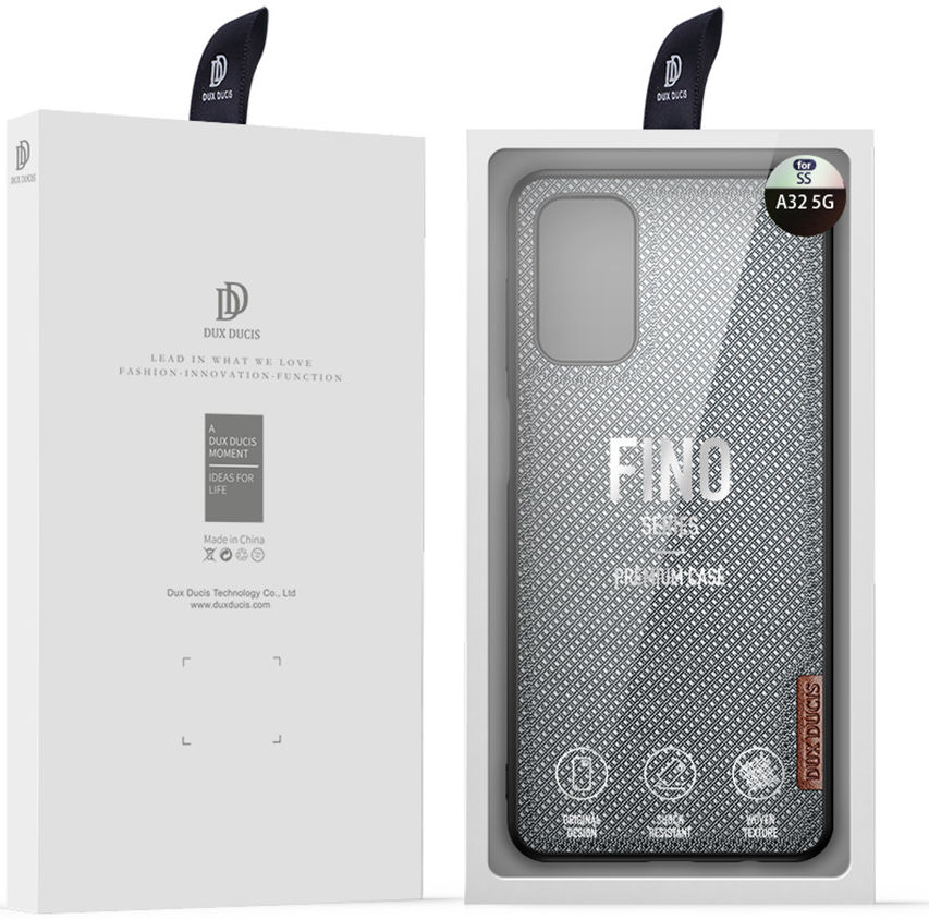 Dux Ducis Fino Series Samsung Galaxy A32 5G Hoesje Back Cover Blauw afbeelding 10