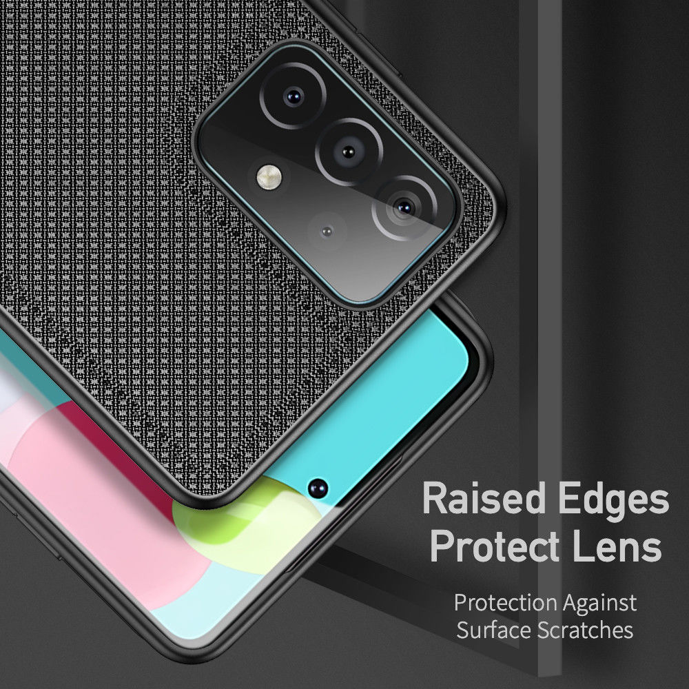 Dux Ducis Fino Series Samsung Galaxy A52(s) Hoesje Back Cover Zwart afbeelding 4
