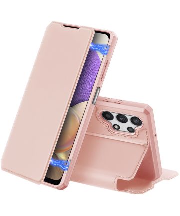 Dux Ducis Skin X Series Samsung Galaxy A32 5G Hoesje Book Case Roze Hoesjes