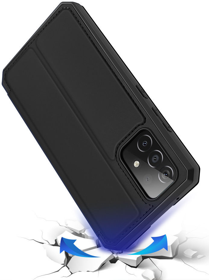 Dux Ducis Skin X Series Samsung Galaxy A52(S) Hoesje Book Case Zwart afbeelding 2