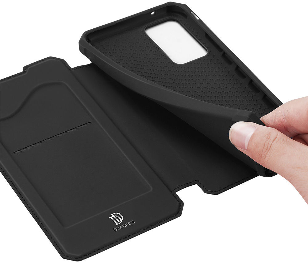 Dux Ducis Skin X Series Samsung Galaxy A52(S) Hoesje Book Case Zwart afbeelding 4