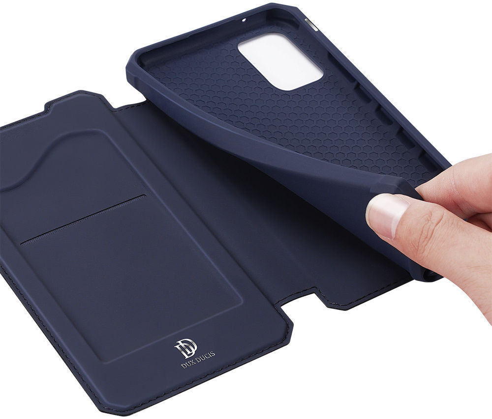 Dux Ducis Skin X Series Samsung Galaxy A72 Hoesje Book Case Blauw afbeelding 3
