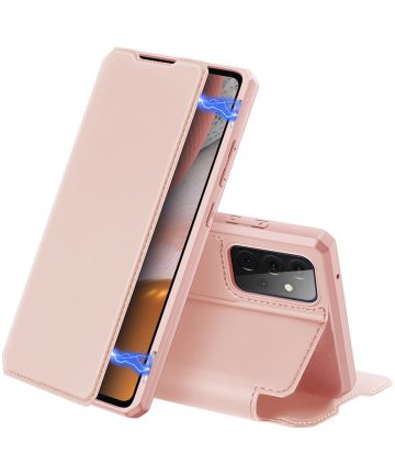 Dux Ducis Skin X Series Samsung Galaxy A72 Hoesje Book Case Roze Hoesjes