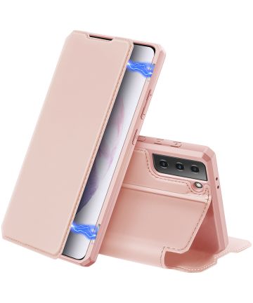 Dux Ducis Skin X Series Samsung Galaxy S21 Plus Hoesje Book Case Roze Hoesjes