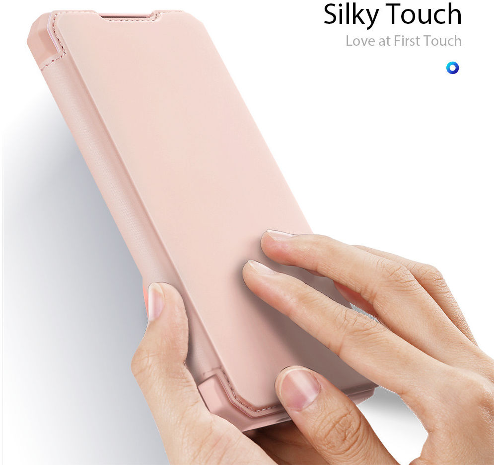Dux Ducis Skin X Series Samsung Galaxy S21 Plus Hoesje Book Case Roze afbeelding 4