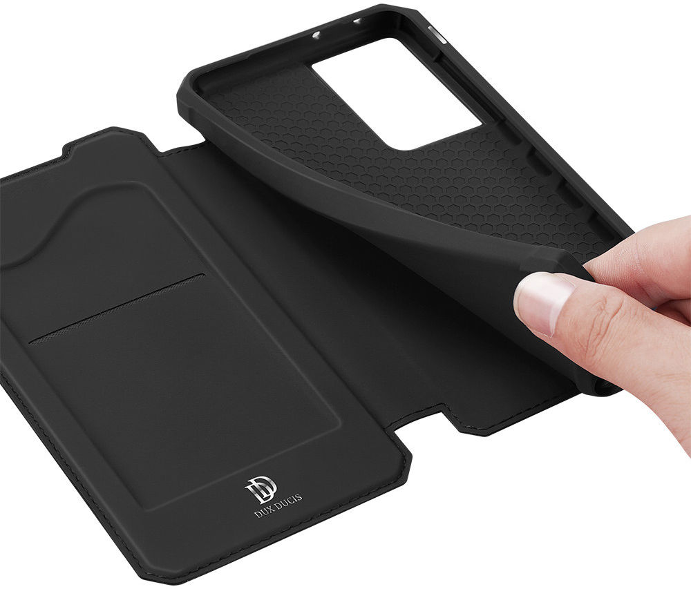 Dux Ducis Skin X Series Samsung Galaxy S21 Ultra Hoesje Zwart afbeelding 3
