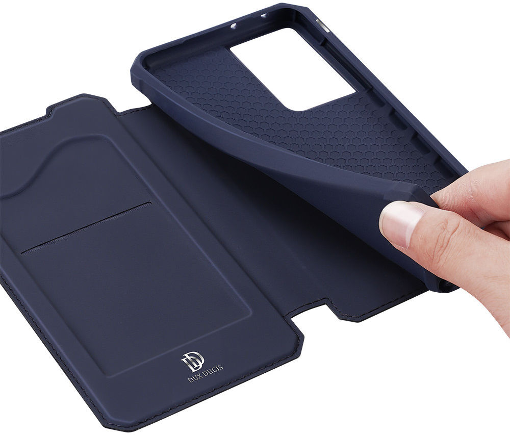 Dux Ducis Skin X Series Samsung Galaxy S21 Ultra Hoesje Blauw afbeelding 3
