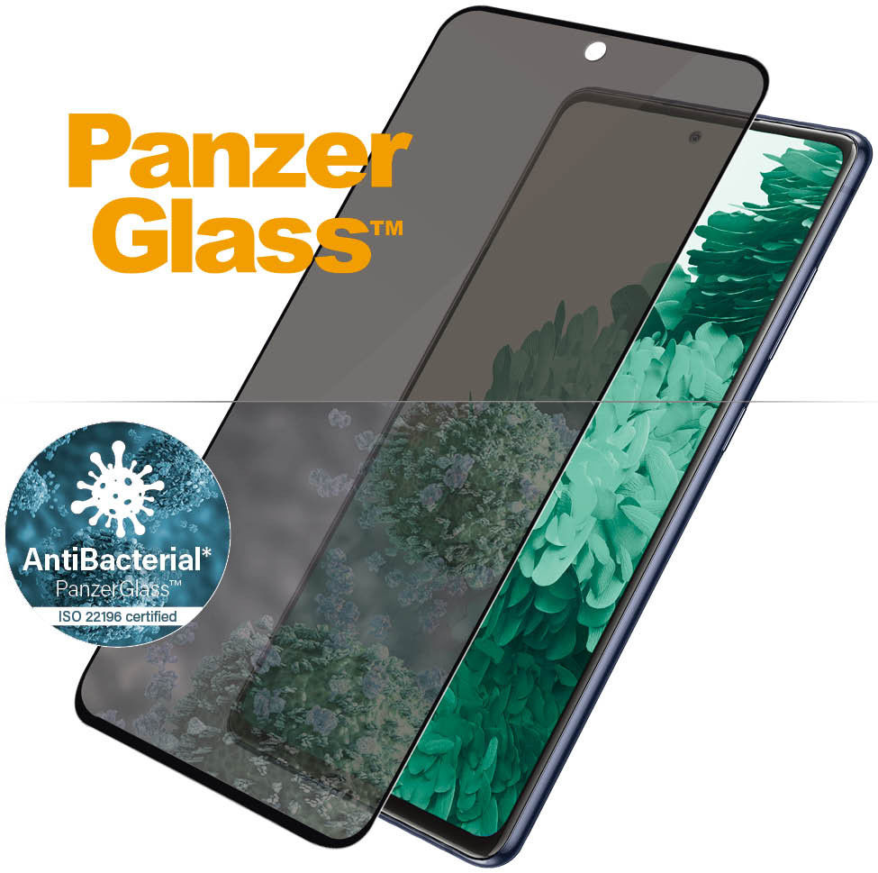 PanzerGlass Samsung Galaxy S21 Screen Protector Privacy Glass Zwart afbeelding 2