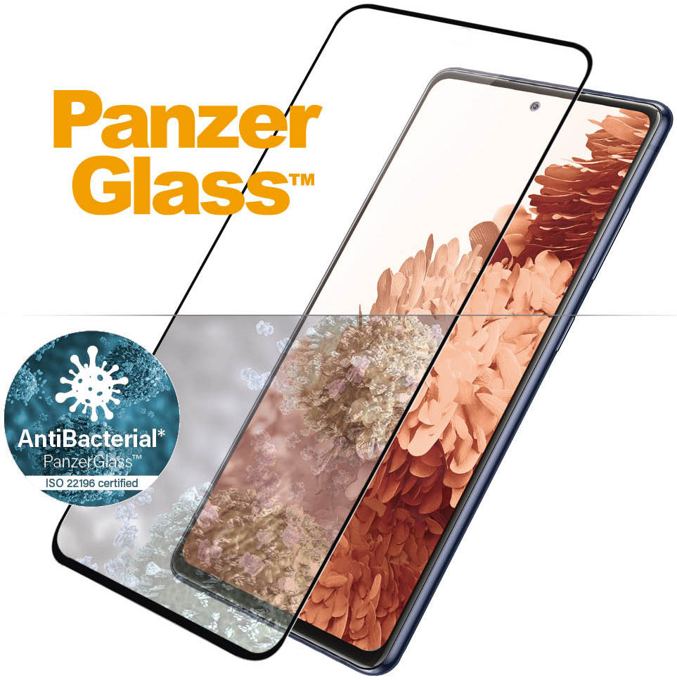 PanzerGlass Samsung Galaxy S21 Plus Screenprotector Antibacterieel afbeelding 2