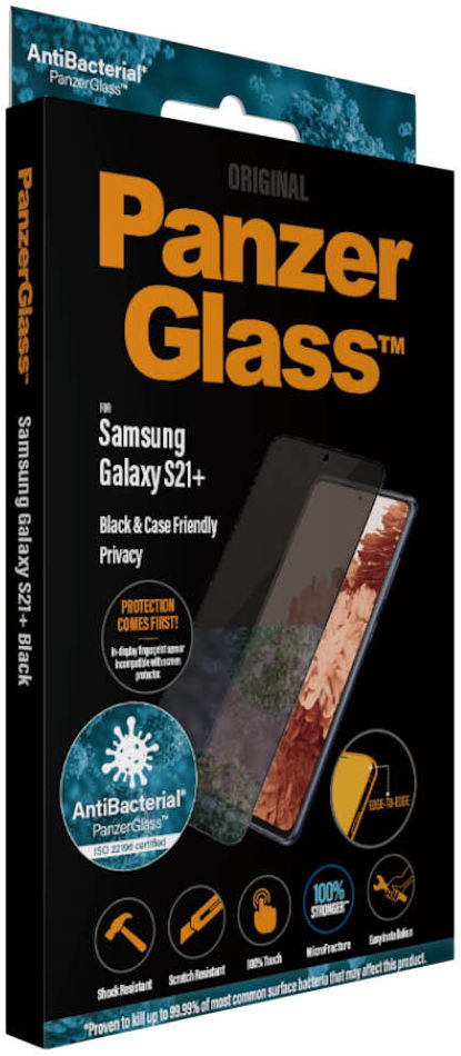 PanzerGlass Samsung Galaxy S21 Plus Screen Protector Privacy Glass afbeelding 5