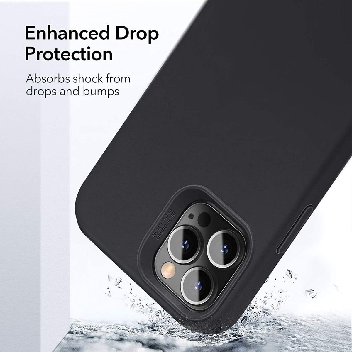 ESR Cloud Apple iPhone 12 Pro Max Hoesje voor MagSafe / HaloLock Zwart afbeelding 8