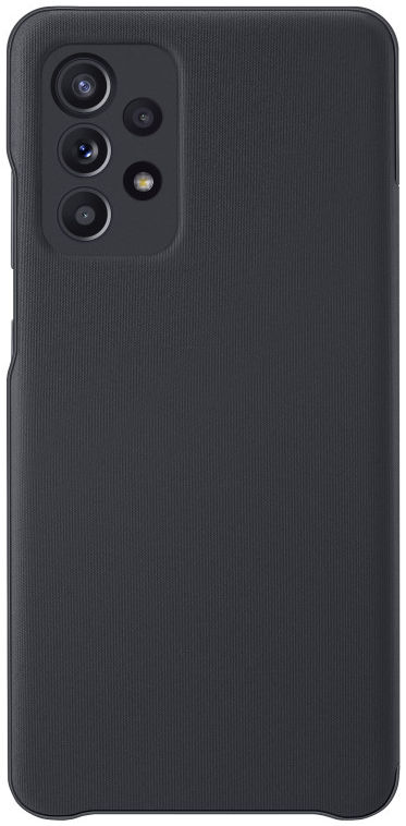 Origineel Samsung Galaxy A52 / A52S Hoesje S-View Wallet Cover Zwart afbeelding 4
