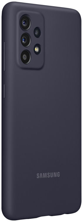 Origineel Samsung Galaxy A52 / A52S Hoesje Silicone Cover Zwart afbeelding 2