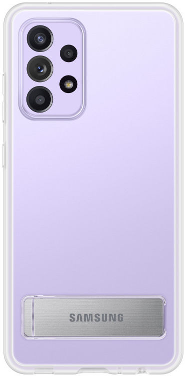 Origineel Samsung Galaxy A52 / A52S Hoesje Standing Cover Transparant afbeelding 1