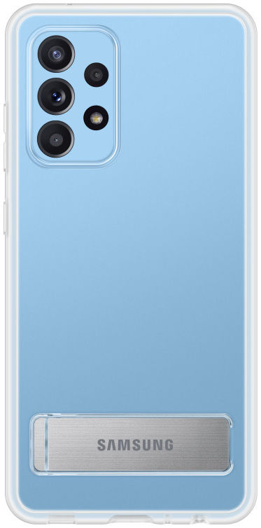 Origineel Samsung Galaxy A52 / A52S Hoesje Standing Cover Transparant afbeelding 4