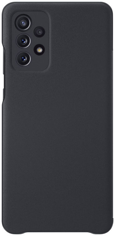 Origineel Samsung Galaxy A72 Hoesje S-View Wallet Cover Zwart afbeelding 4