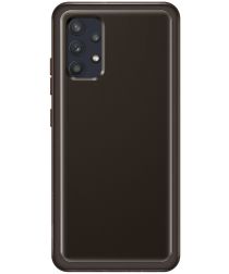 Origineel Samsung Galaxy A32 4G Hoesje Soft Clear Cover Zwart