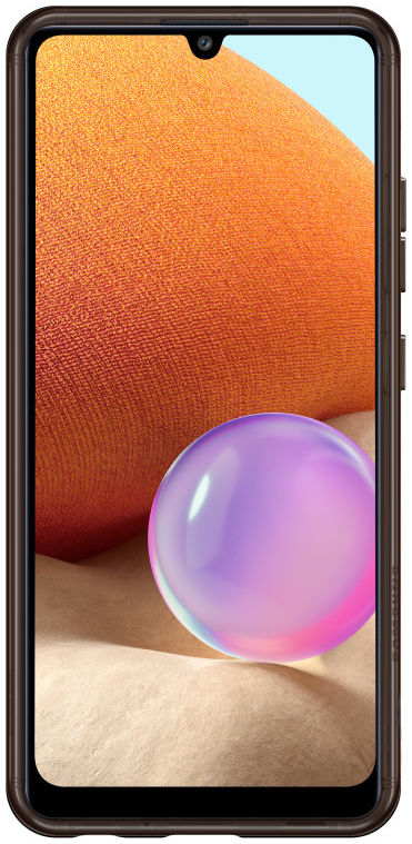 Origineel Samsung Galaxy A32 4G Hoesje Soft Clear Cover Zwart afbeelding 2