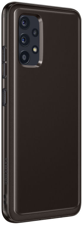 Origineel Samsung Galaxy A32 4G Hoesje Soft Clear Cover Zwart afbeelding 3