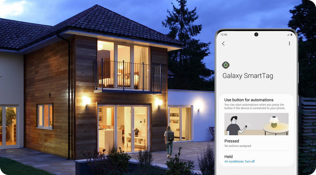Originele Samsung Galaxy SmartTag Bluetooth Tracker Zwart afbeelding 6