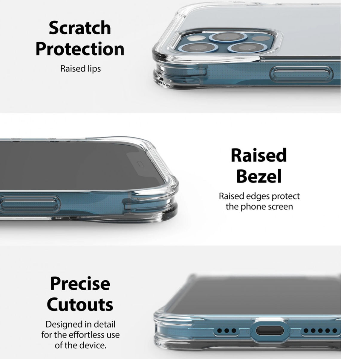 Ringke Fusion Plus Apple iPhone 12 / 12 Pro Hoesje Transparant afbeelding 11