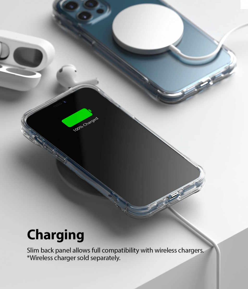 Ringke Fusion Plus Apple iPhone 12 / 12 Pro Hoesje Transparant afbeelding 12