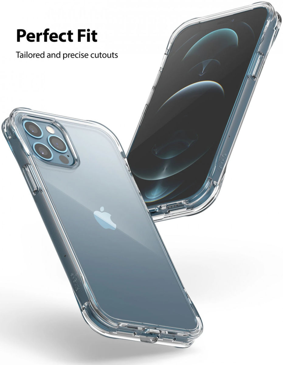 Ringke Fusion Plus Apple iPhone 12 / 12 Pro Hoesje Transparant afbeelding 4